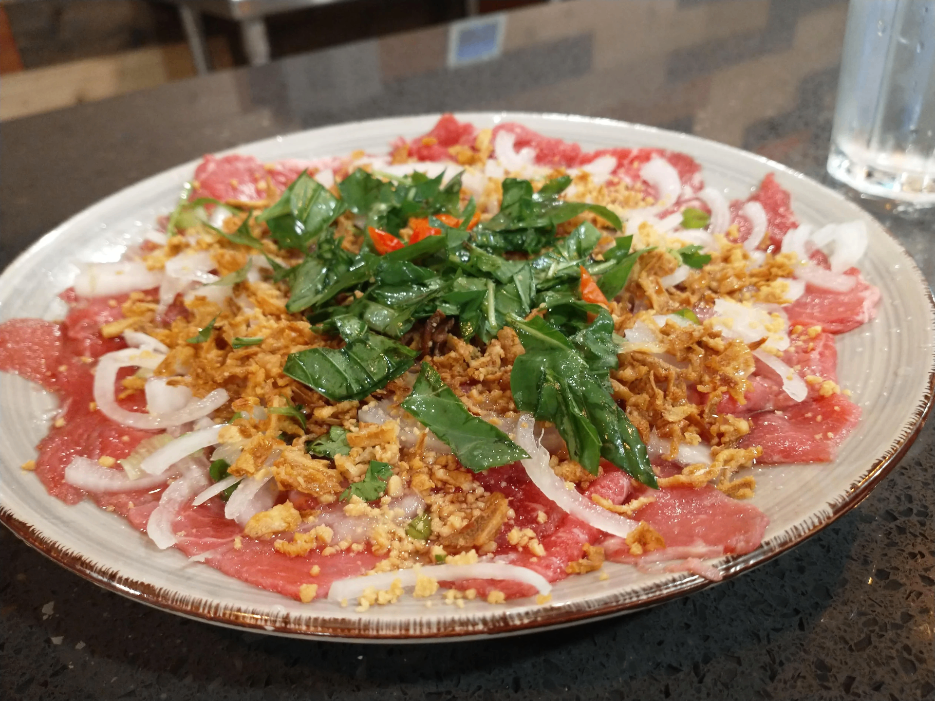 Vietnamese Raw Beef Salad